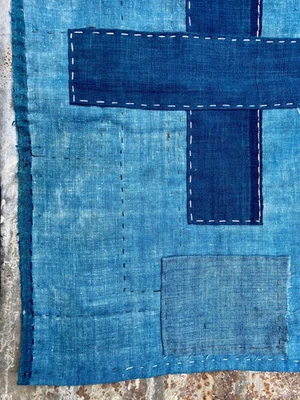 Boro Cross Scarf No. 1 - Image 1 of 4