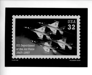 US Stamp FDC SEPIA Publicity Photo Essay #3167 32c U.S. Air Force  1997 - Picture 1 of 2