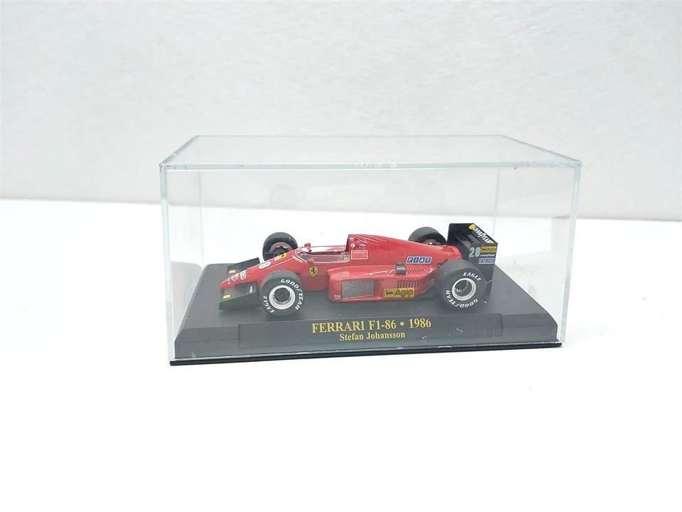 Ferrari F1-86 Formula 1 1986 #28 Johansson - Ferrari F1 Collection 1/43 + Teca - Immagine 1 di 1