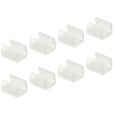 LED Neon Clip di Montaggio Supporto Staffa di Montaggio Supporto Morsetti di Fissaggio, Confezione da 50 - Immagine 1 di 4
