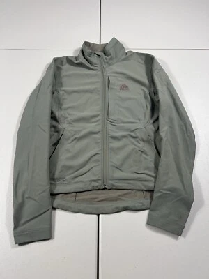 Jaqueta Nike ACG feminina vintage M Schoeller com zíper ajustada corrida ao ar livre ioga oliva Y2K - Imagem 1 de 4