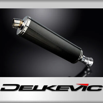 KTM 1290 Super Duke 2014-2019 Kit de silenciador de escape de carbono ovalado de 18" sin cordones Foto 1 de 4