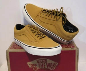 VANS VIEJOS SKOOL MTE (MIEL/CUERO) (Hombres 8.0/Mujeres 9.5) Zapatos ¡NUEVOS en CAJA!¡! - Imagen 1 de 1