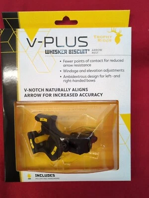 Trophy Ridge Whisker Biscuit V Plus Arrow Rest Archery Bows - Image 1 of 3