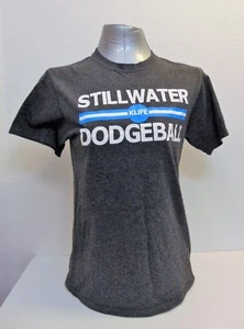 Gray T-Shirt Size S Stillwater Dodgeball Klife  - Picture 1 of 4