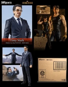Premium Bandai S.H. Figuarts TONY STARK BIRTH OF IRON MAN EDITION w/shppr - NEW - Picture 1 of 11