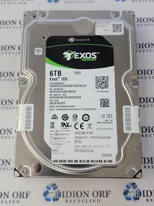 SEAGATE 6TB 3.5" SAS HDD 7200 RPM ST6000NM0285, GRADE A, SKU 12452 - Picture 1 of 2