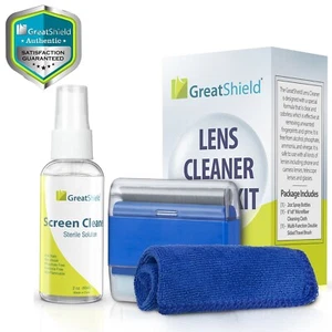 Screen Cleaning Non Streak Solution Cloth Wipe Brush Kit for VIZIO LED HDTV TV - Picture 1 of 7