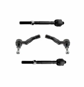 4Pc Inner Outer Tie Rod Ends Kit for Infiniti G35 350Z RWD Steering - Picture 1 of 7