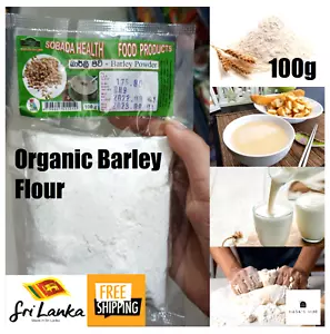 Organic Floured Barley Flour 100g special nutritional supplement for Porridge - Picture 1 of 16