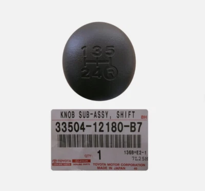 TOYOTA GENUINE 1996-2004 RAV4 CELICA CAMRY TACOMA SHIFT KNOB 33504 - 12180 - B7 - Image 1 of 3