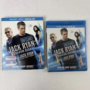 Jack Ryan: Shadow Recruit (Blu-ray/DVD, 2014) with Slipcover Brand New Movie - Picture 1 of 2