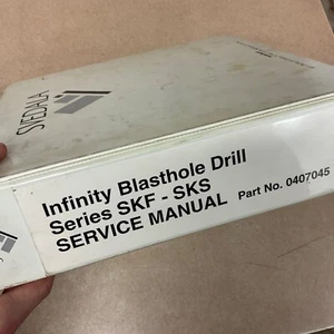 SVEDALA SKF SKS Infinity Blasthole Drill SERVICE SHOP REPAIR MANUAL REEDRILL - Picture 1 of 11