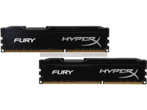 For FURY 16GB DDR3 1866 Desktop Memory Model DIMM (2x8GB) HX318C10FBK2/16 - Picture 1 of 5
