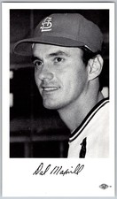 1971 St. Louis Cardinals Photocards Dal Maxvill
