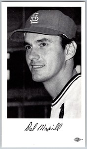 1971 St. Louis Cardinals Photocards Dal Maxvill