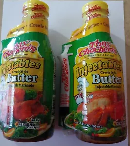 Tony Chachere's Injectables Creole Style Butter Marinade 17oz( lot of 2) - Picture 1 of 1