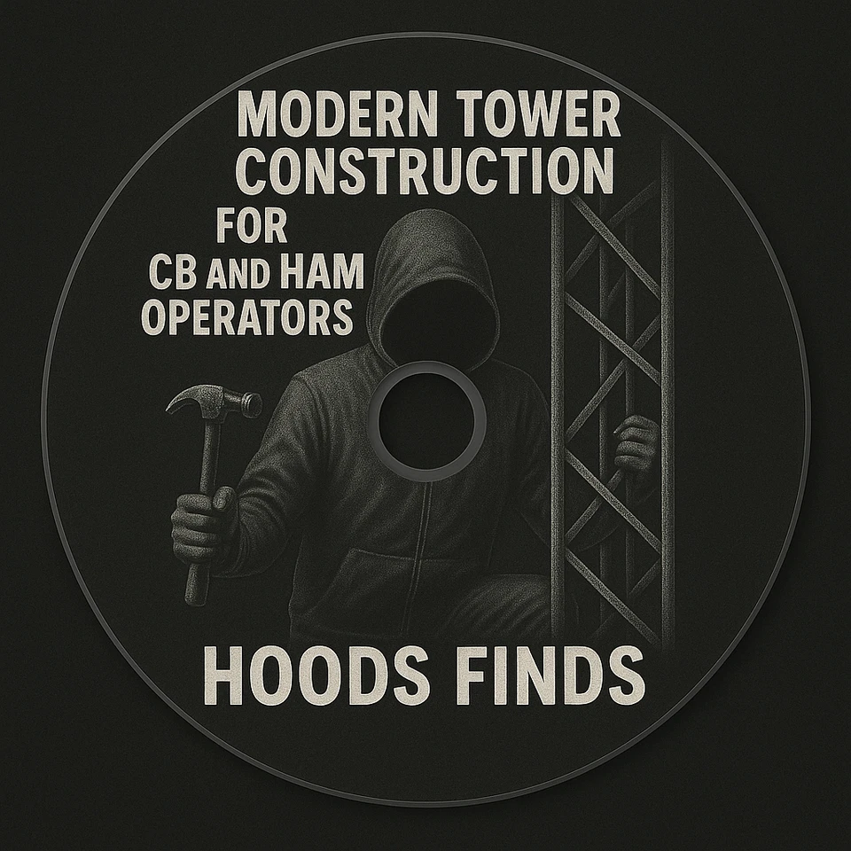 Modern Tower Construction Guide for Ham CB Radio Operators  on CD-ROM - Image 1 of 4