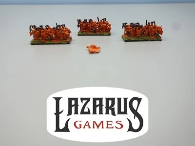 Warhammer Fantasy Warmaster: Chaos Warriors (metal pintado fuera) Foto 1 de 4