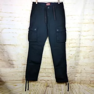 Matchstick Cargo Pants Mens 30X29 M Navy Blue Drawstring Utility Surplus Skate - Picture 1 of 11
