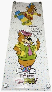 Vintage 1992 Hanna-Barbera Yogi Bear & Boo-Boo 25”x70” RARE Poster Yo Yogi USA - Bild 1 von 2