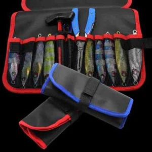 Fishing Bag Lure Organizer Bait Storage Bag Waterproof Adjustable Fishing Bag - Picture 1 of 24