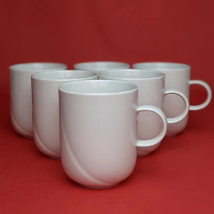 Seltmann Weiden Orlando Fine Cream 6x Kaffeetassen Kaffeebecher 250 ml Porzellan - Bild 1 von 3