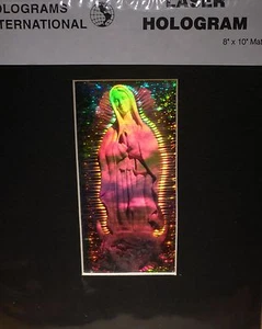 Our Lady of Guadalupe 3D Hologram Virgin Mary NEW - Picture 1 of 2