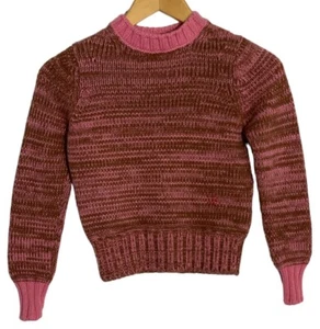 Victoria Beckham Sweater Girls Size 6-8Y Pink - Picture 1 of 4
