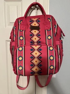 Wrangler Wickeltasche Rucksack Azteken Reiserucksack Geldbörsen Western EUC - Bild 1 von 13