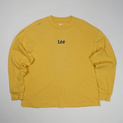 Lee Men's Long Sleeve T-Shirt M Yellow - Image 1 of 4