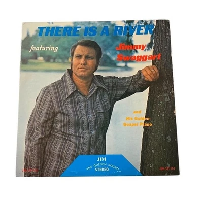 Jimmy Swaggart "There Is A River" Gospel LP Album 12" Vinyl Record Foto 1 de 2