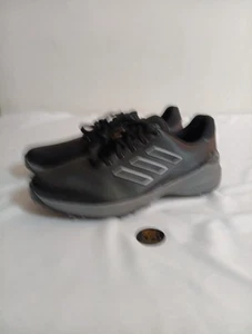 NEU Adidas Herren Größe 11 ZG23 schwarz silber grau Golfschuhe Stollen GW1178 - Bild 1 von 14