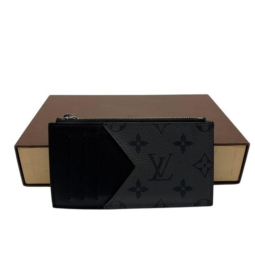 LOUIS VUITTON（LV） LOUIS VUITTON Portamonete Card M69533 Monogramma Eclissi Nero con Scatola FH5220 YK868