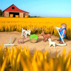 PLAYMOBIL 3116 ZIEGENFÜTTERUNG / 2001 - Picture 1 of 2