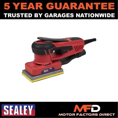 Sealey Variable Speed Brushless Dual Action Sander 80 x 133mm 350W DAS151PS - Image 1 of 4