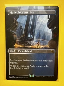 Meticulous Archive (Borderless) R Murders at Karlov Manor 328 NM - Picture 1 of 2