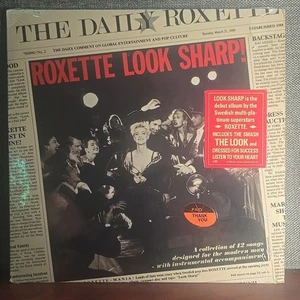 Roxette – Look Sharp! - 1988 EMI USA E1-91098 in Original Shrink w/ Hype - Vinyl - Imagen 1 de 4