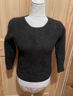 100% Cashmere Dark Gray Women's Sweater Size Medium ~ EUC - Image 1 of 4