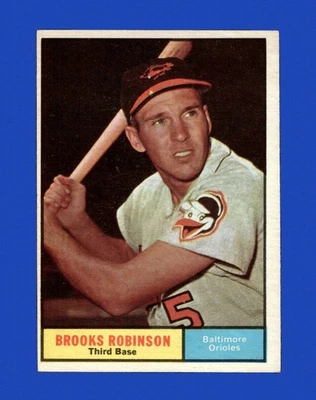 1961 Topps Set-Break #10 Brooks Robinson como nuevo *GMCARDS* Foto 1 de 2