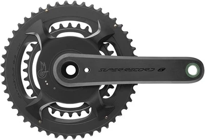 Campagnolo Super Record S Wireless Power Meter Crankset - 50/34t, Carbon Fiber, - Image 1 of 4