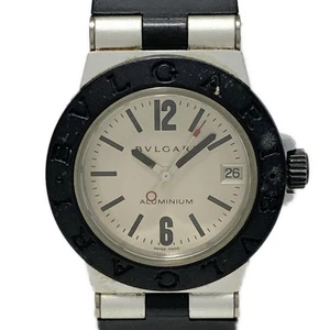 BVLGARI Aluminum AL32TA Quartz Analog White Dial Watch Operation not verified - Picture 1 of 6
