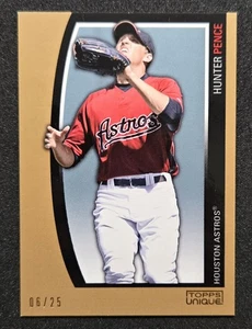 2009 Topps Unique Hunter Pence Reserve Gold /25 #81 ASTROS - Picture 1 of 2
