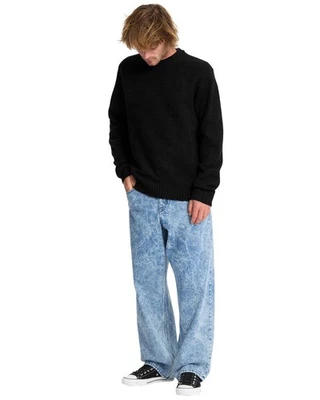 VOLCOM - Mens Edmonder Sweater - Black - Casual Long Sleeve Jumper - Image 1 of 4