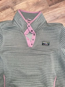 Maglione donna L.L.Bean maglia airlight donna grande petite trapuntato - Foto 1 di 4
