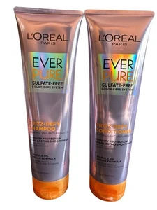 L'Oreal Paris EverPure Sulfate Free Shampoo + Conditioner Oil 8.5 Fl Oz - Picture 1 of 2