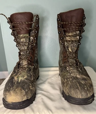 Men’s Gore-Tex Browning Camo Insulated  Hunting Boots Size 91/2 - Image 1 of 4