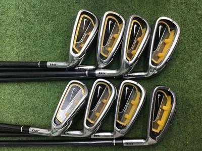 NIKE GOLF SasQuatch SUMO USA 8pcs Iron Set 4-9/P,A Flex-S SQ iDiamana USA No H/C - Image 1 of 4