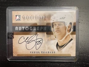 2007-08 In The Game Superlative Silver Version Auto Chris Pronger 1/50 #A-CP - Bild 1 von 2