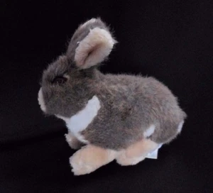 Peluche Dan Brechner CONEJO CONEJO Marrón Tostado Blanco Peluche De Colección 8" - Imagen 1 de 4